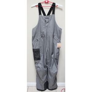 NWT The North Face Gray Freedom Bib Overalls Suit Size 2X